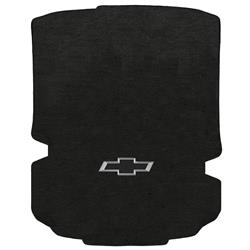 2016-On Coupe Trunk Ebony Velourtex Camaro Black 3D Bowtie Logo Mats