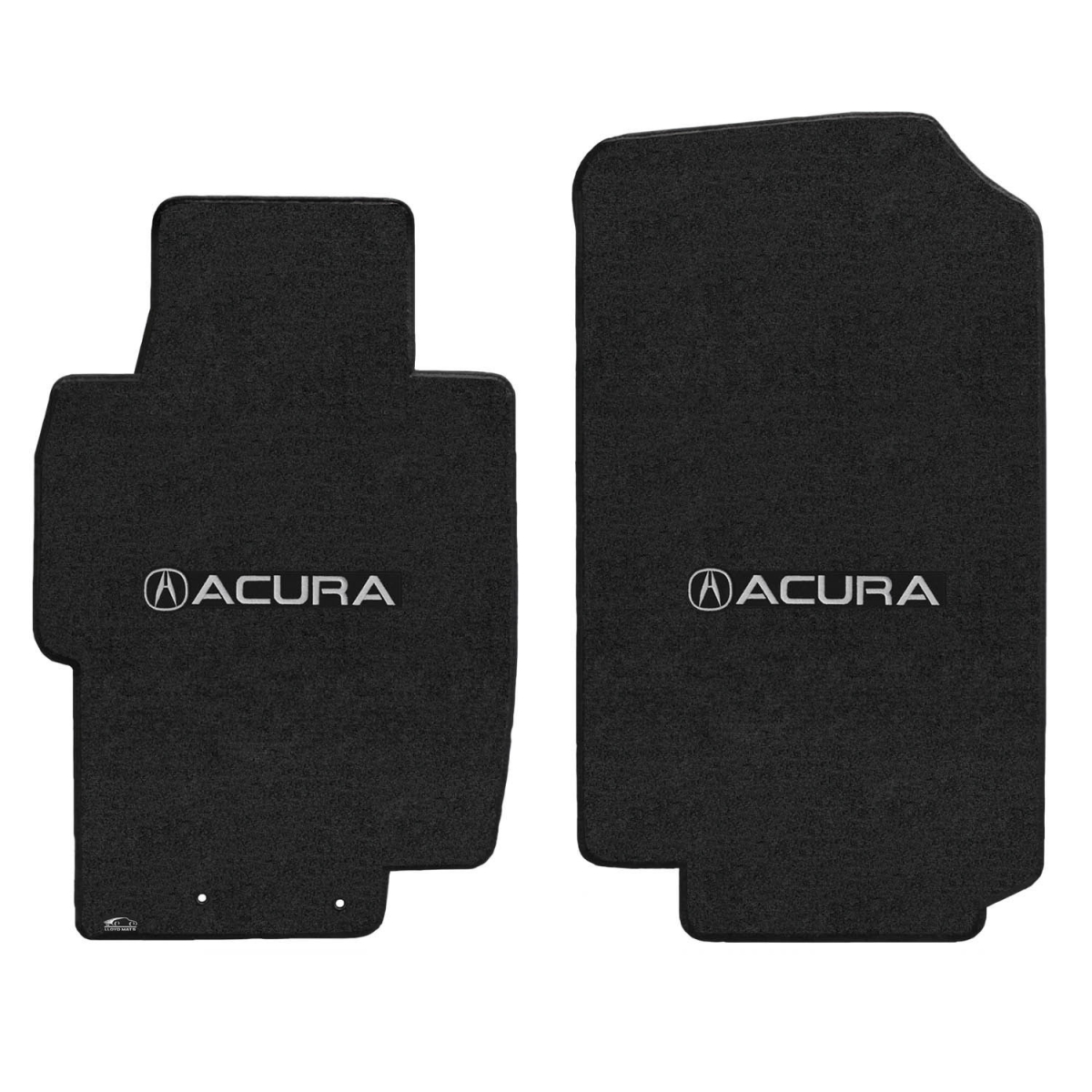 2004-2008 TSX Ebony Velourtex Acura with A Logo Mats