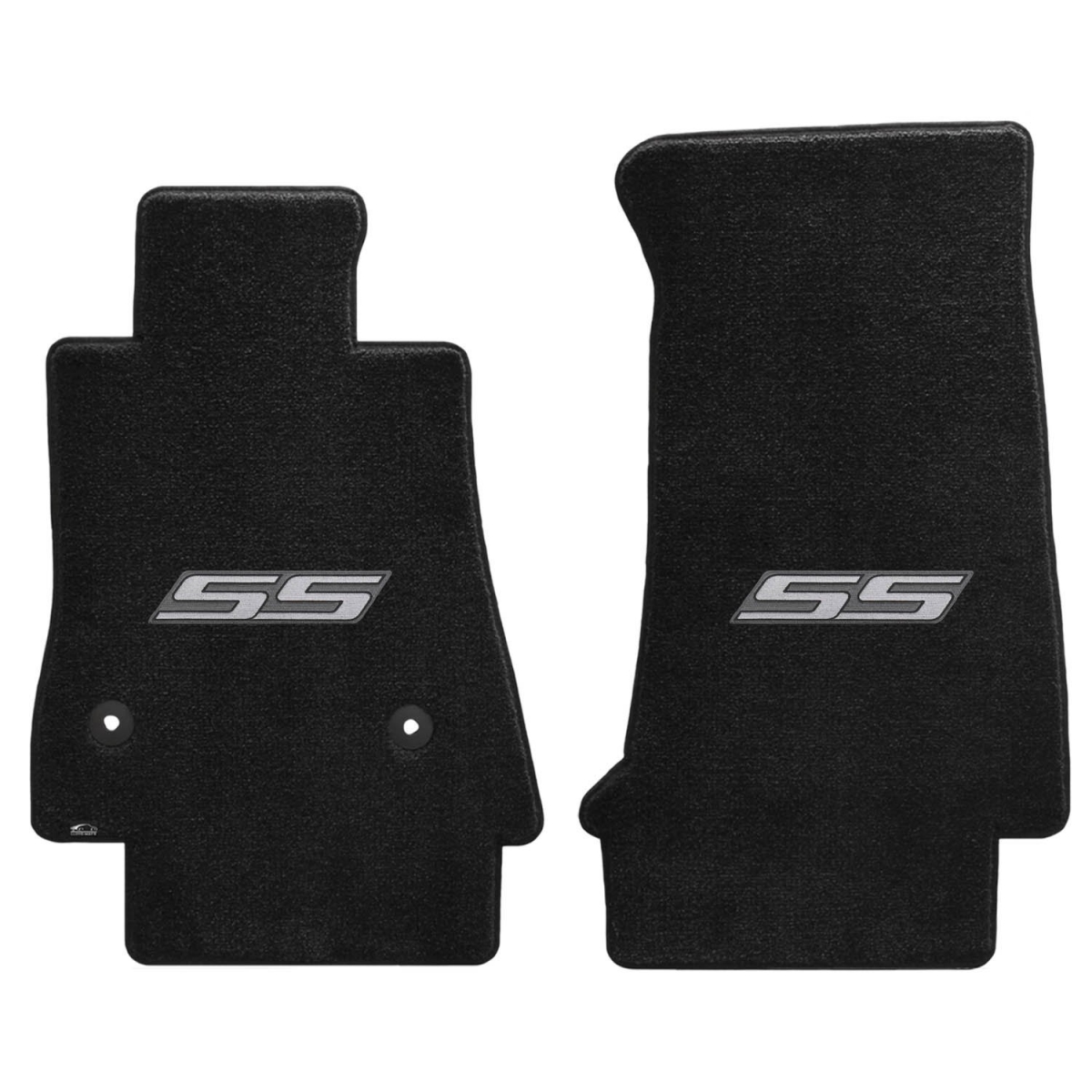2016-On Ebony Ultimat Camaro SS Silver Logo Mats