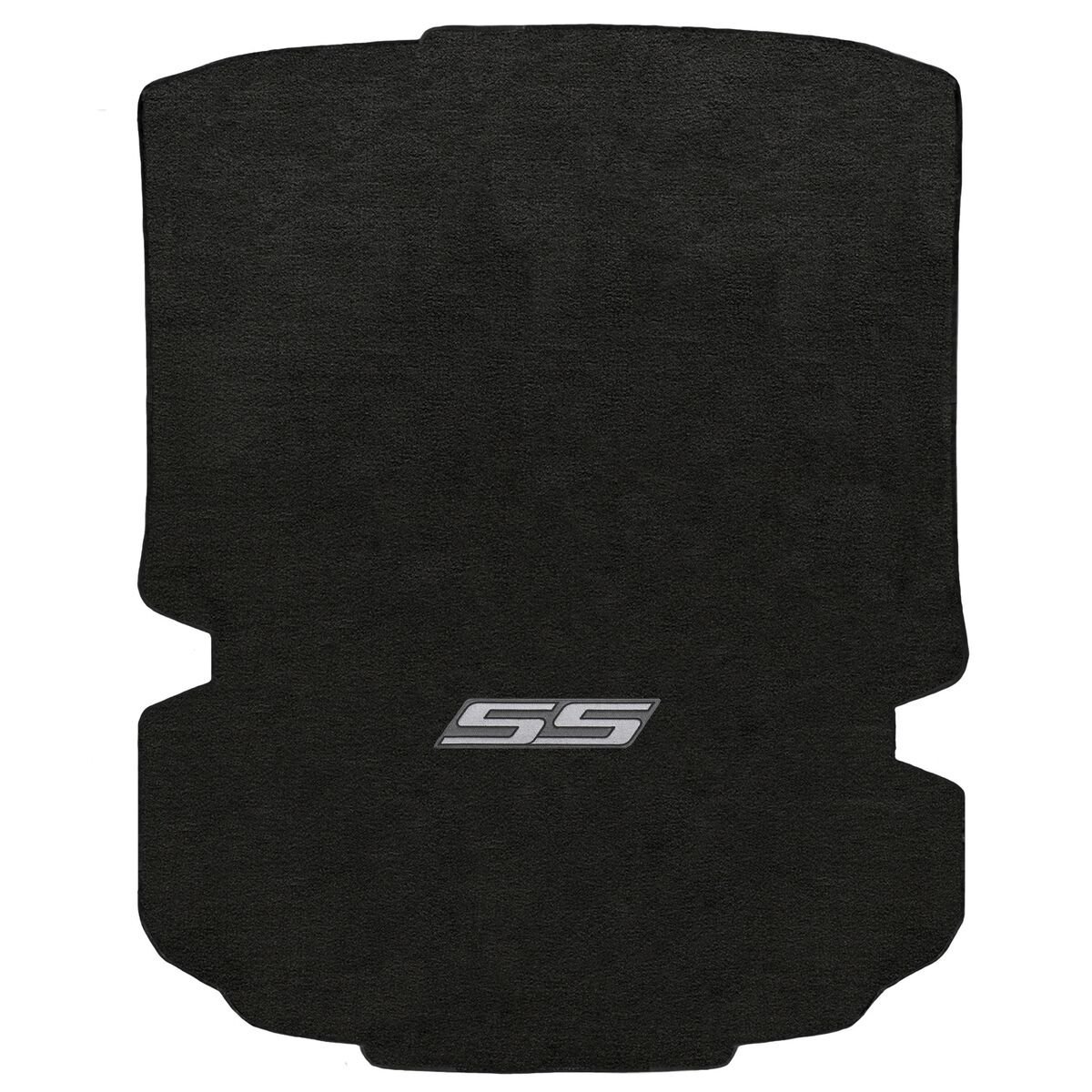 2016-On Coupe Trunk Ebony Velourtex Camaro Plus SS Silver Logo Mats