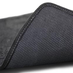 600187 2007-2011 Toyota Tundra Front Black Ultimat Plain Mats, 2 Piece