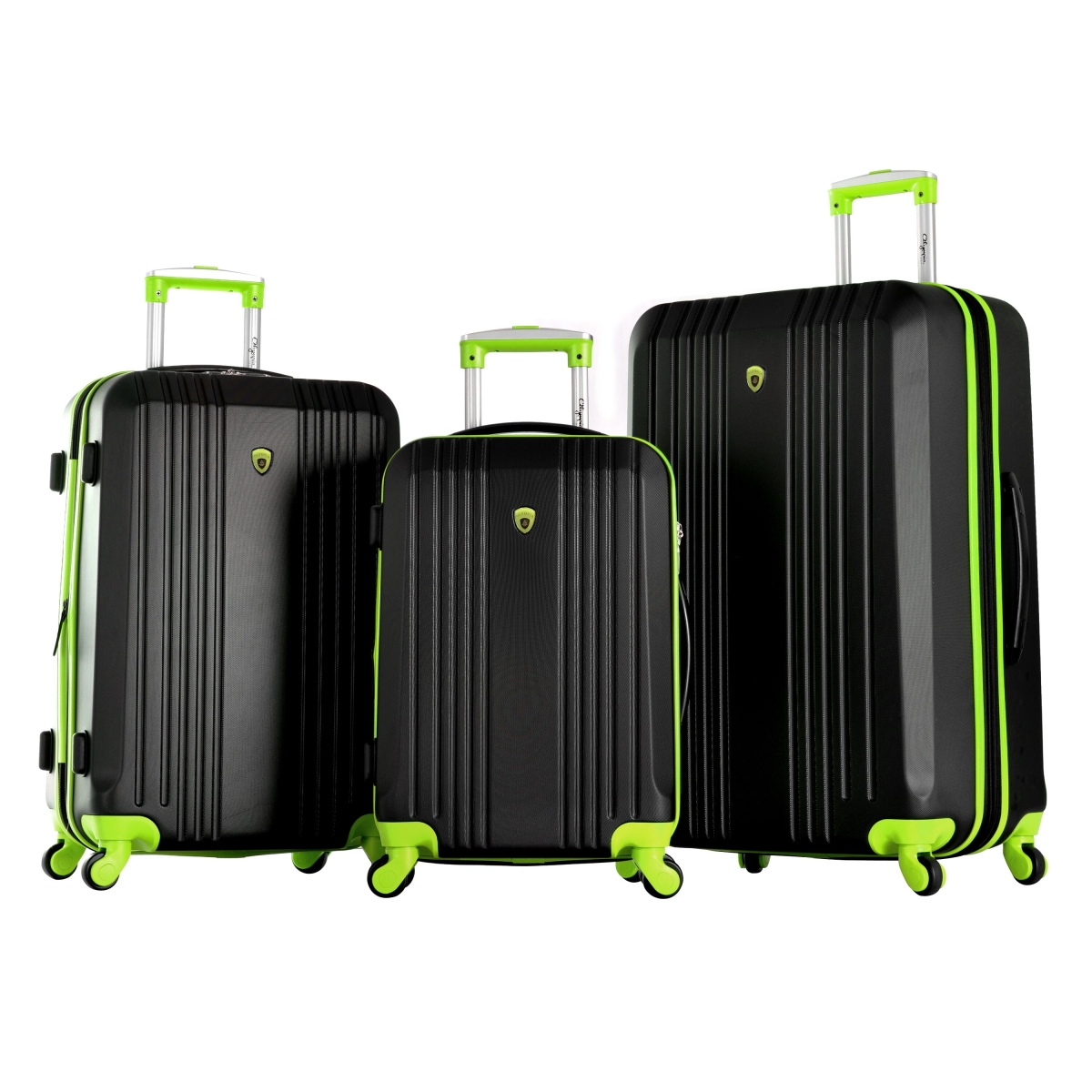 Picture of Olympia USA HF-1900-3-BK Plus LM Apache II Expandable Spinner Set, Green - 3 Piece