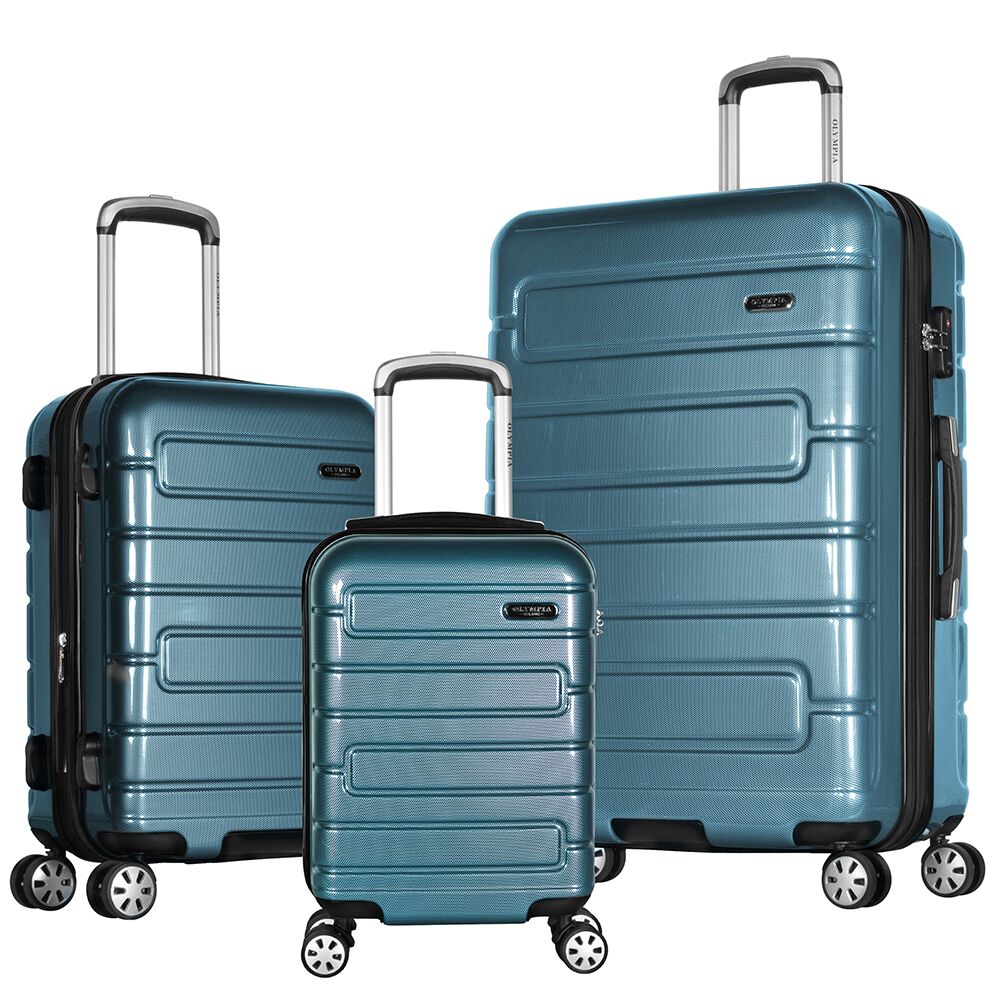 Picture of Olympia USA HE-8000-3-TL Nema Expandable Spinner Set, Teal - 3 Piece