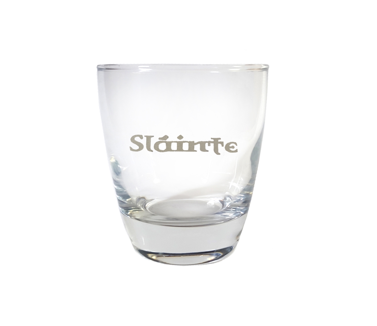 Picture of Lyoncraft LBSL01 10 oz Slainte Engraved Lowball Glass
