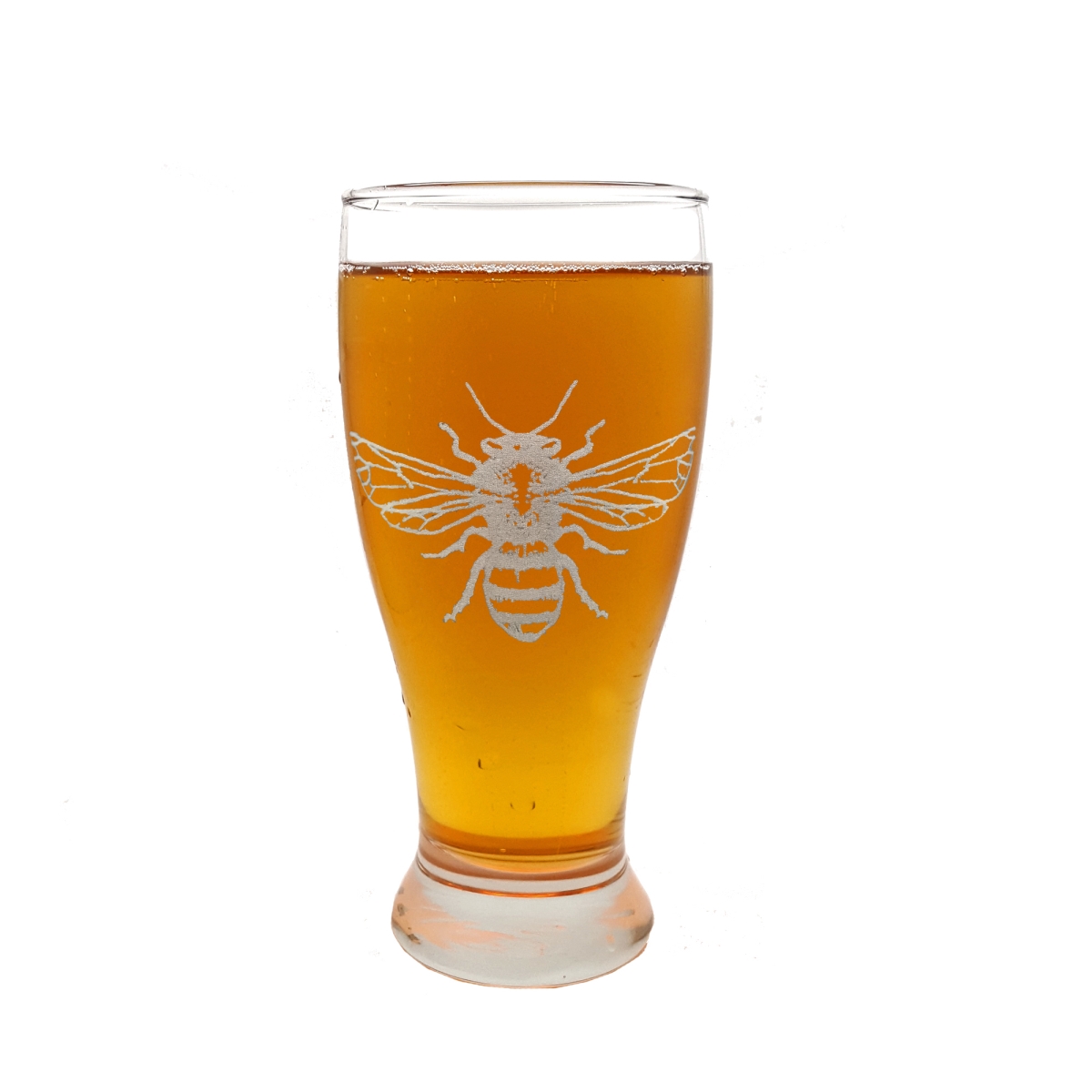 Picture of Lyoncraft PIBE01 19 oz Honey Bee Engraved Pint Glass