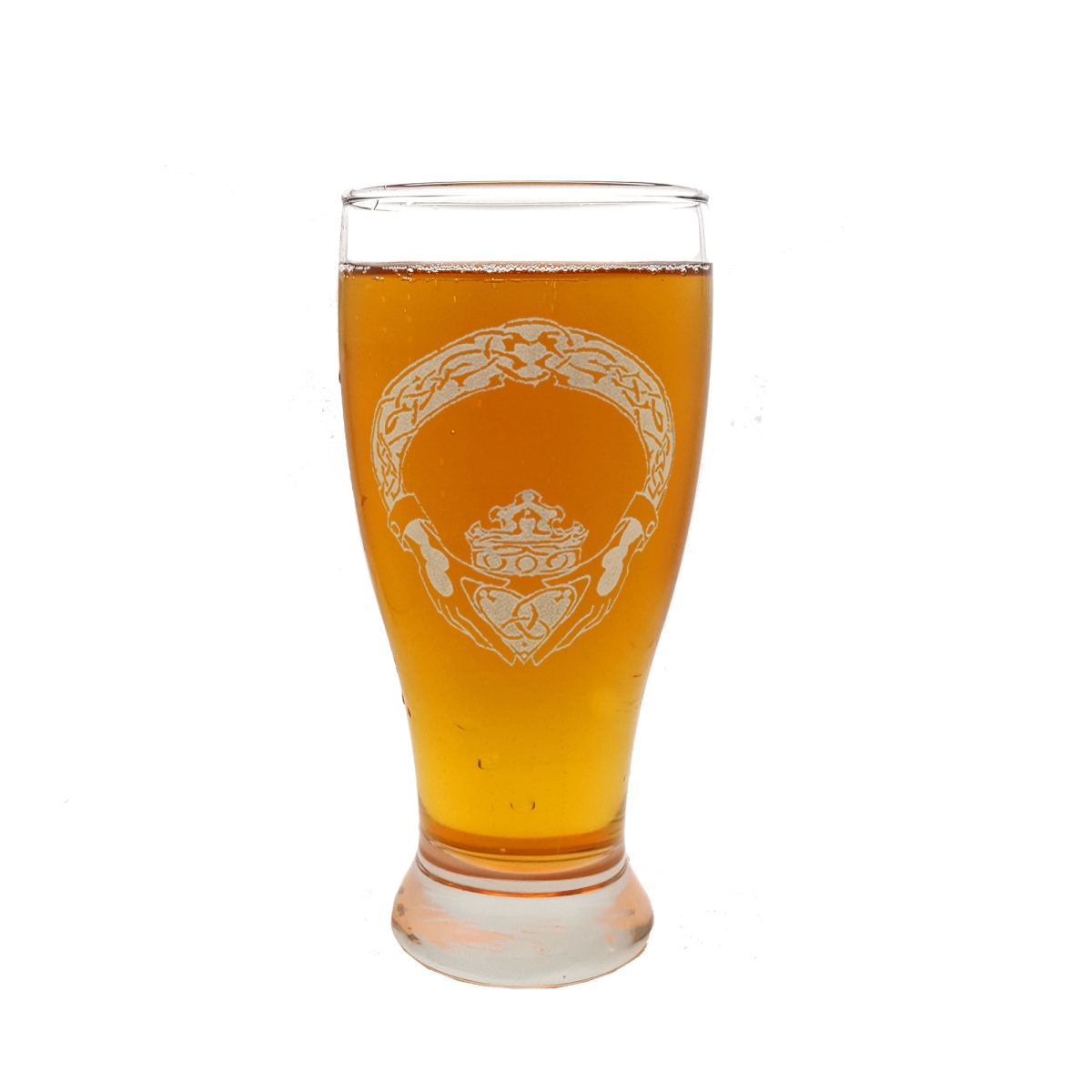 Picture of Lyoncraft PICG01 19 oz Claddagh Engraved Pint Glass