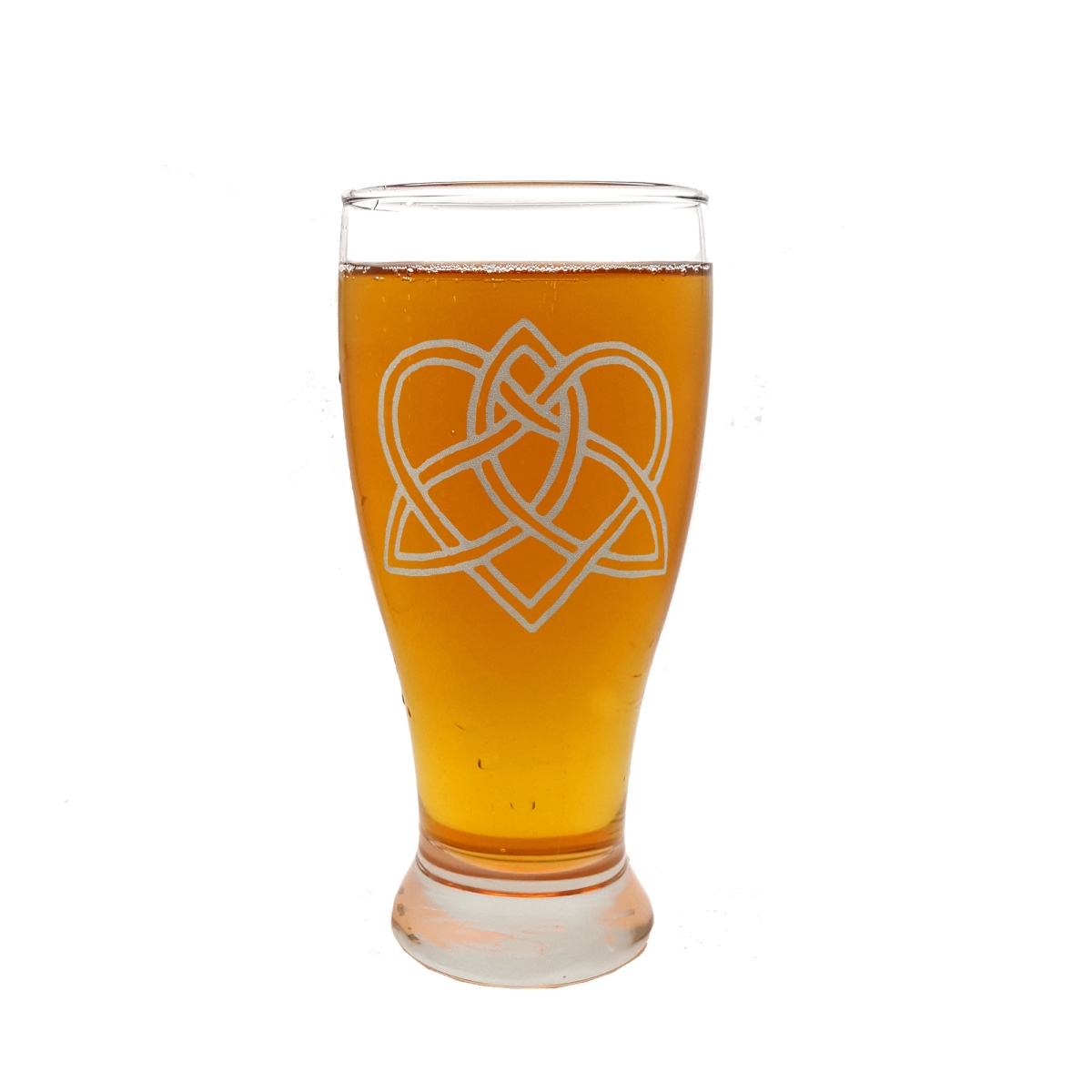 Picture of Lyoncraft PILK01 19 oz Celtic Love Knot Engraved Pint Glass