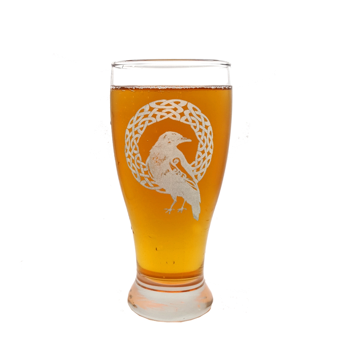 Picture of Lyoncraft PIRV01 19 oz Celtic Raven Pint Glass