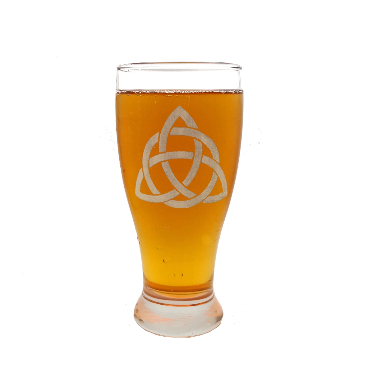 Picture of Lyoncraft PITR01 19 oz Trinity Knot Engraved Pint Glass