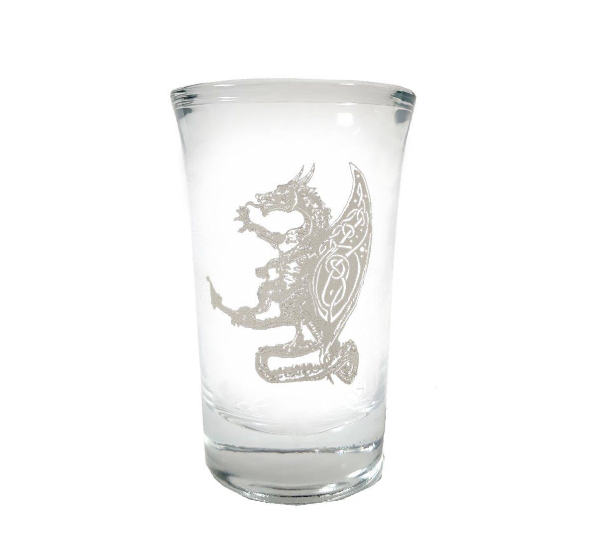 Picture of Lyoncraft SHDG01 1.5 oz Celtic Dragon Engraved Shot Glass