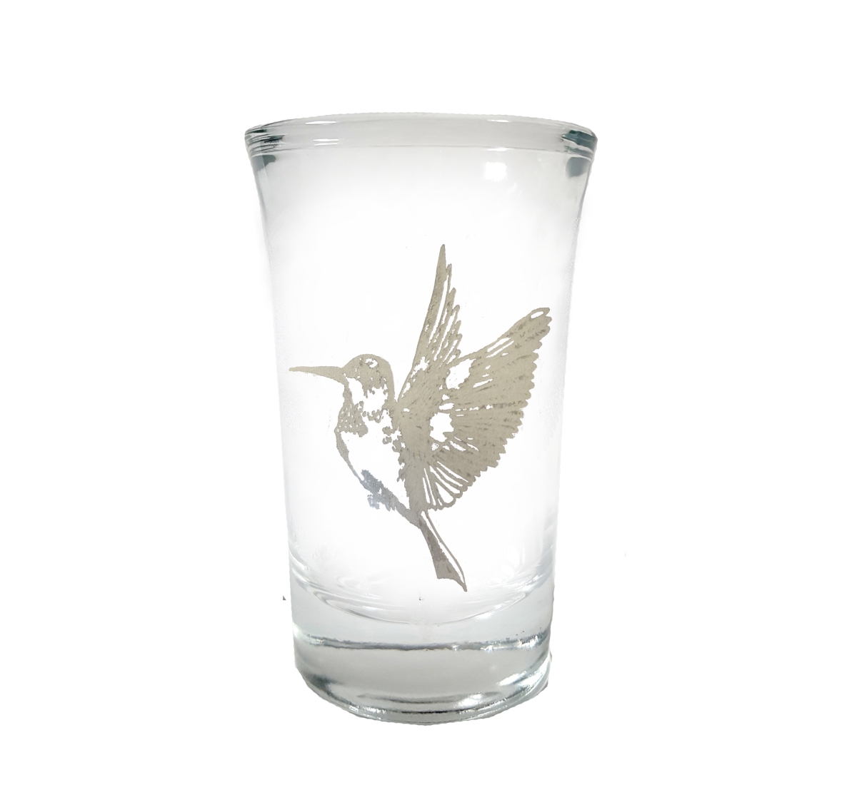 Picture of Lyoncraft SHHU01 1.5 oz Hummingbird Engraved Shot Glass
