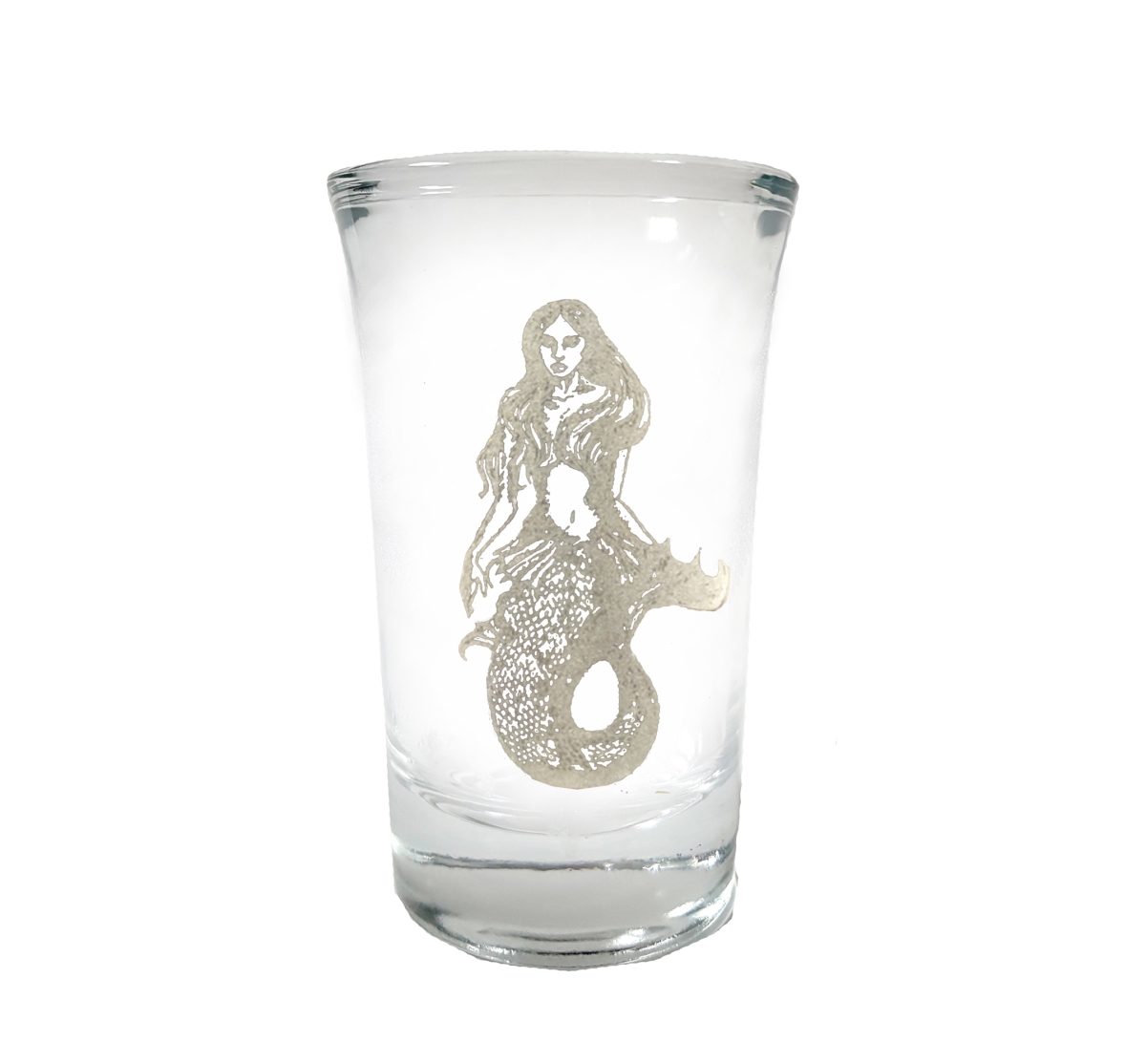 Picture of Lyoncraft SHME01 1.5 oz Mermaid Engraved Shot Glass