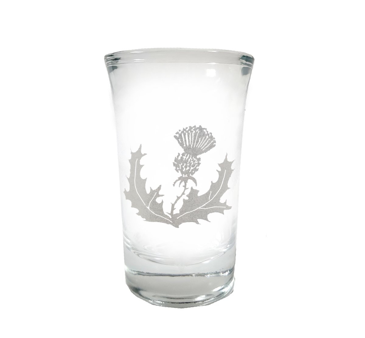 Picture of Lyoncraft SHTH01 1.5 oz Scottish Thistle Engraved Shot Glass