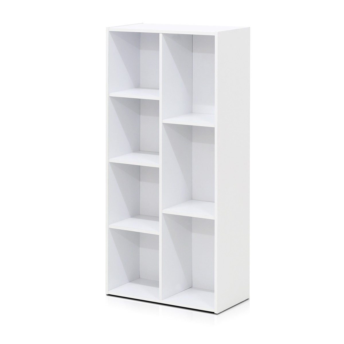 7-Cube Reversible Open Shelf, White