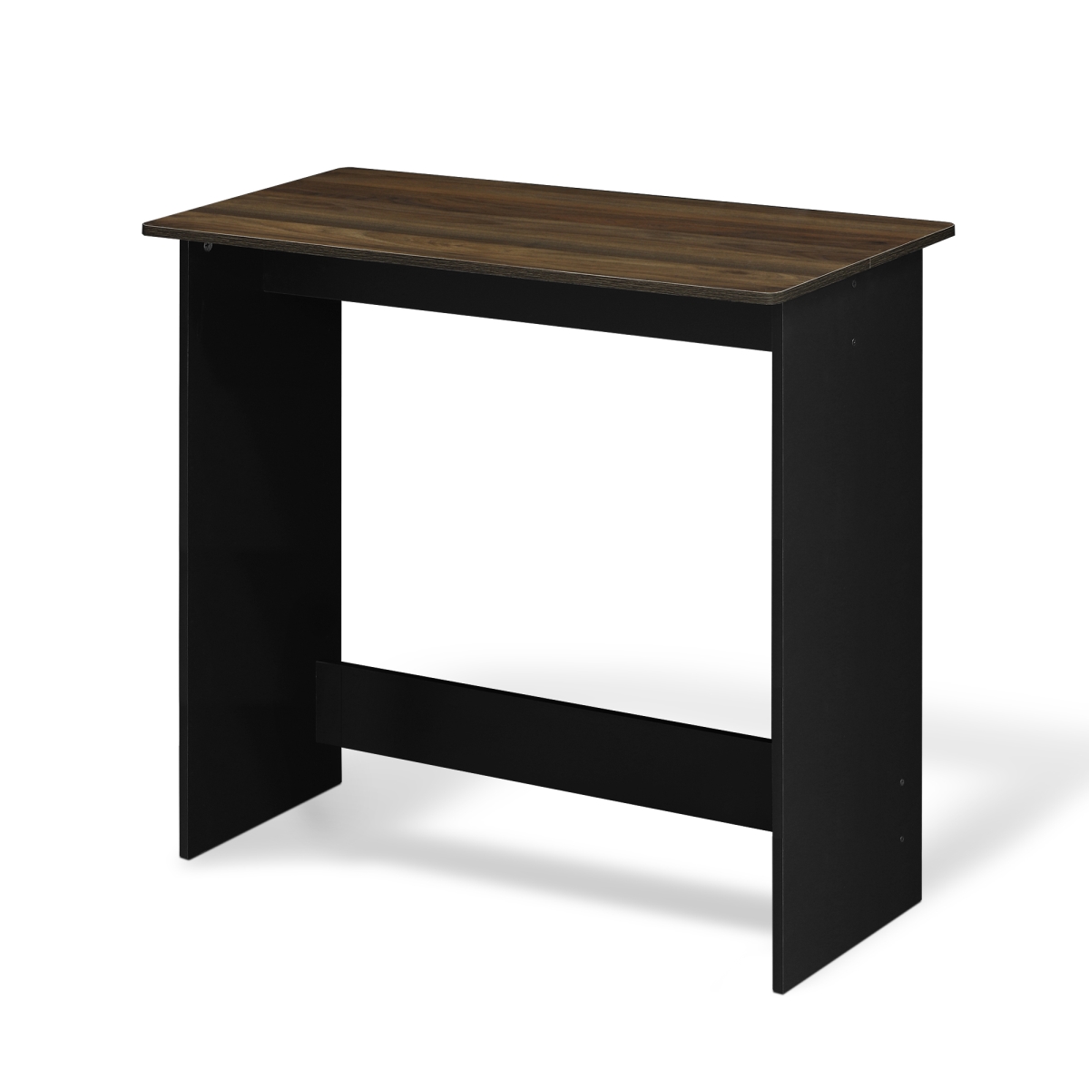 Picture of Furinno 14035CWN Simplistic Study Table - Columbia Walnut & Black