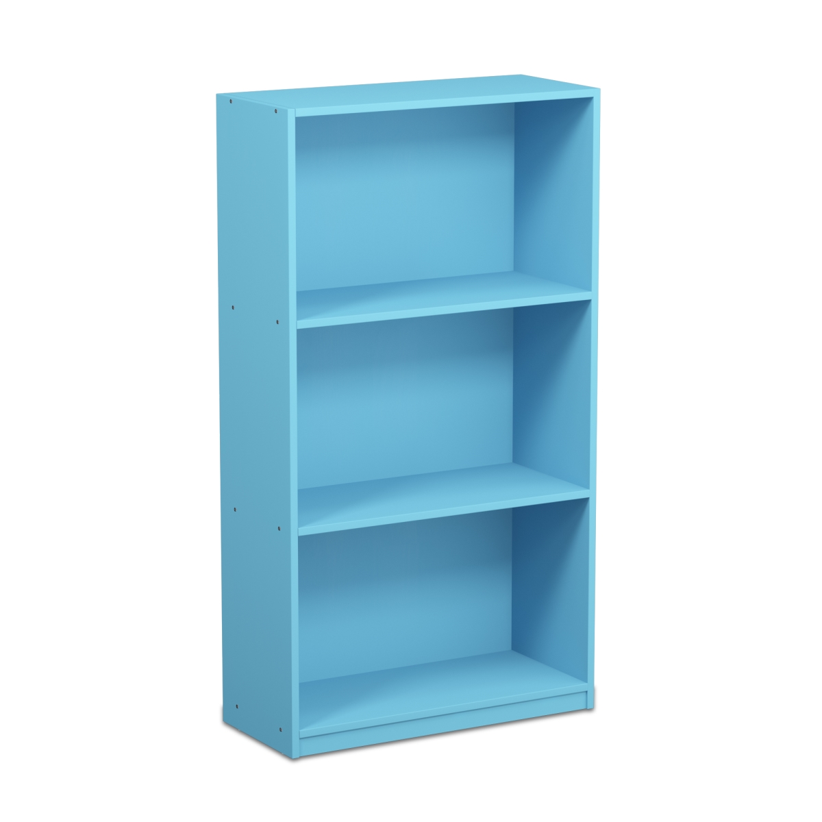 Basic 3-Tier Bookcase Storage Shelves - Light Blue