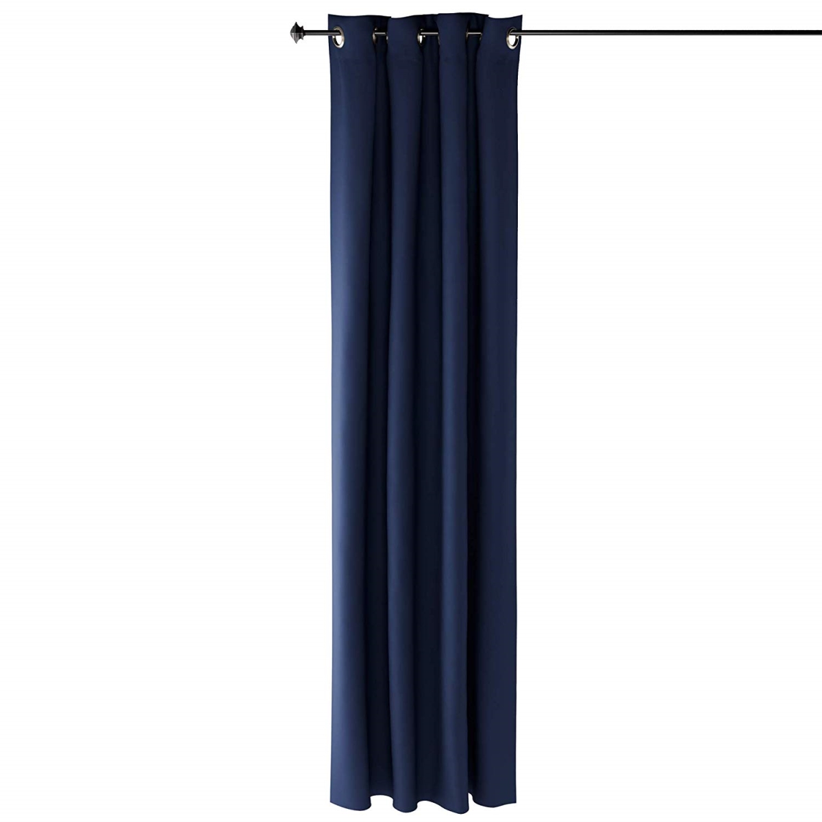FC66005DBL Collins Blackout Curtain, 52 x 95 in. - 1 Panel - Dark Blue