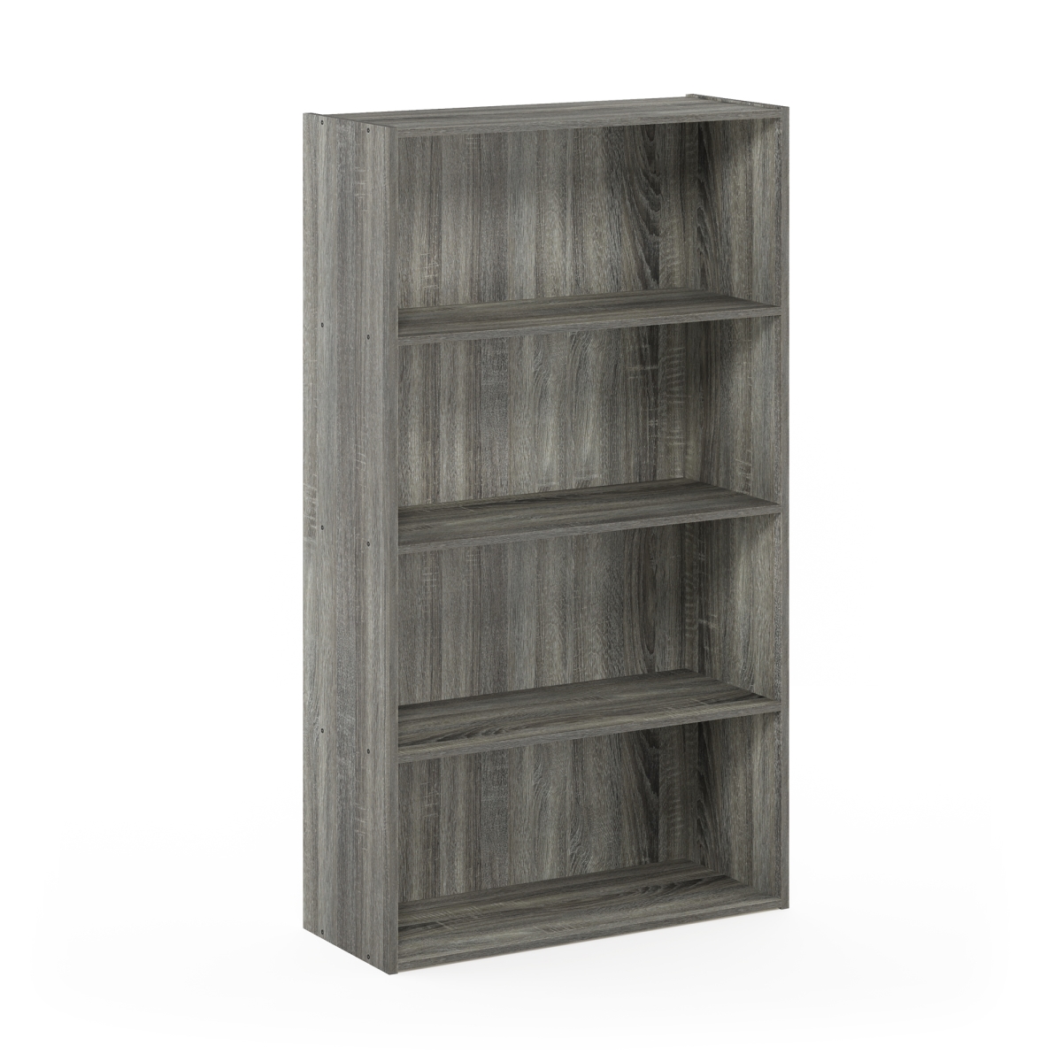 Picture of Furinno 11209GYW Pasir 4 Tier Open Shelf, French Oak Grey