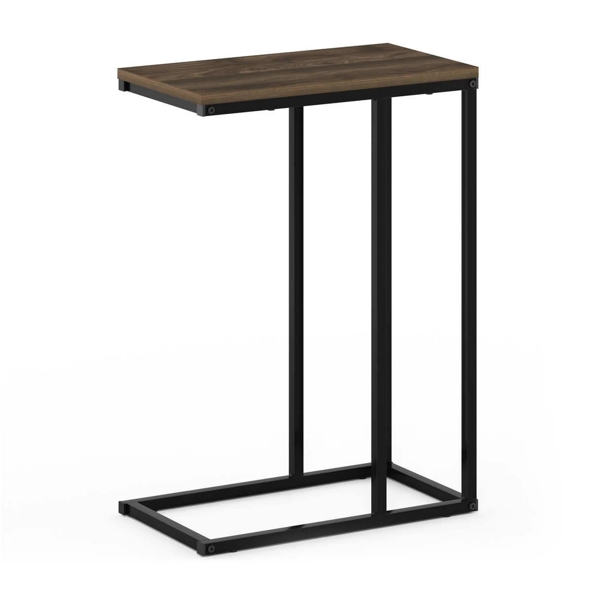 Camnus Modern Living Sofa Side Table, Columbia Walnut