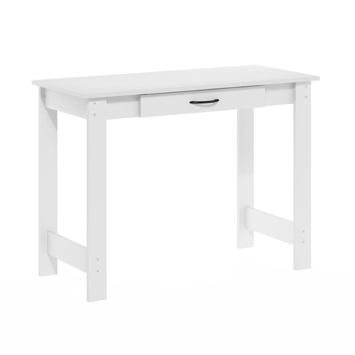 Picture of Furinno 15108WH 17.5 x 39.2 x 29 in. Jaya Writing Desk with Drawer&#44; White