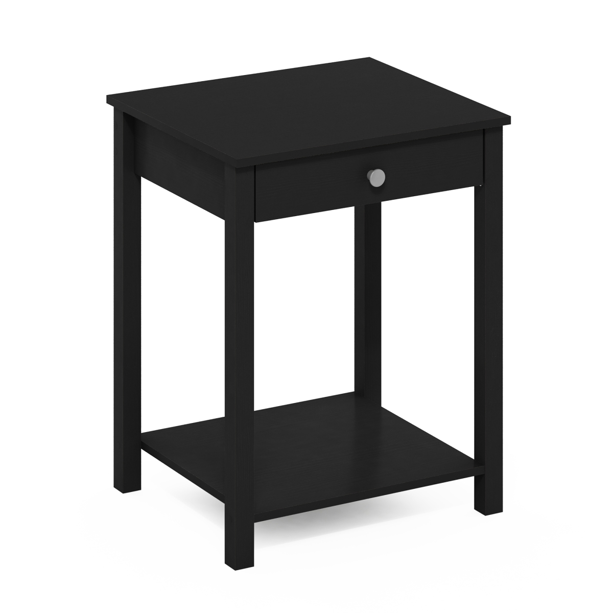 Classic Side Table with Drawer, Americano