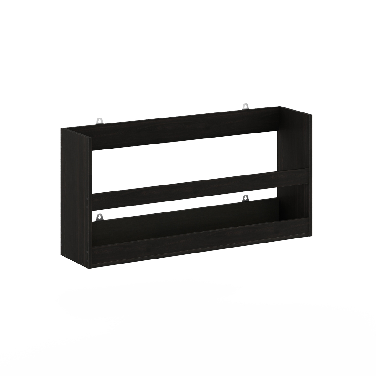 20117EX Hermite Multipurpose Wall Mounting Storage Shelf, Espresso