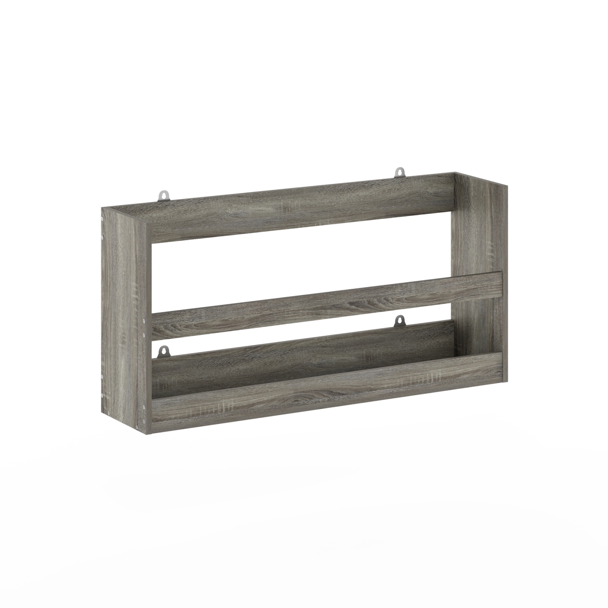 20117GYW Hermite Multipurpose Wall Mounting Storage Shelf, French Oak