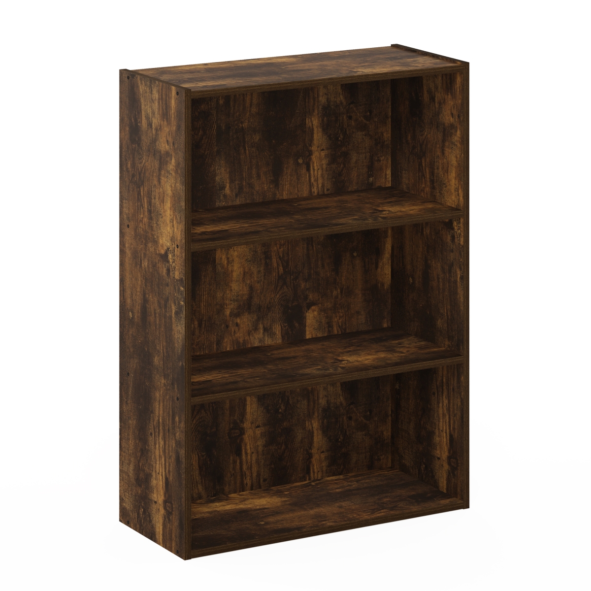 11208AP Pasir 3-Tier Open Shelf, Amber Pine