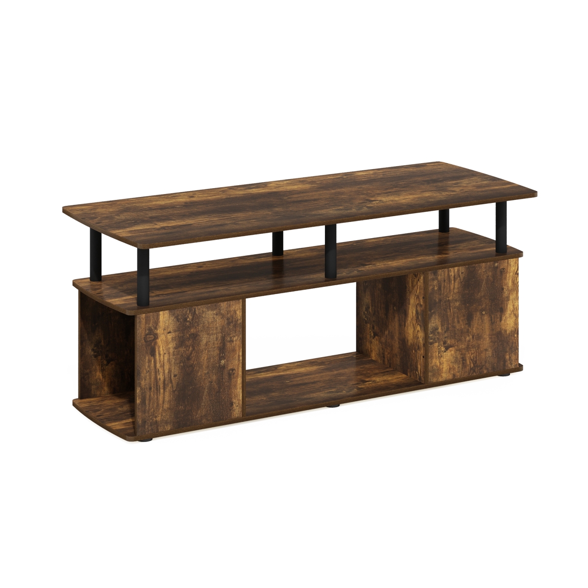 JAYA Utility Design Coffee Table, Amber Pine & Black