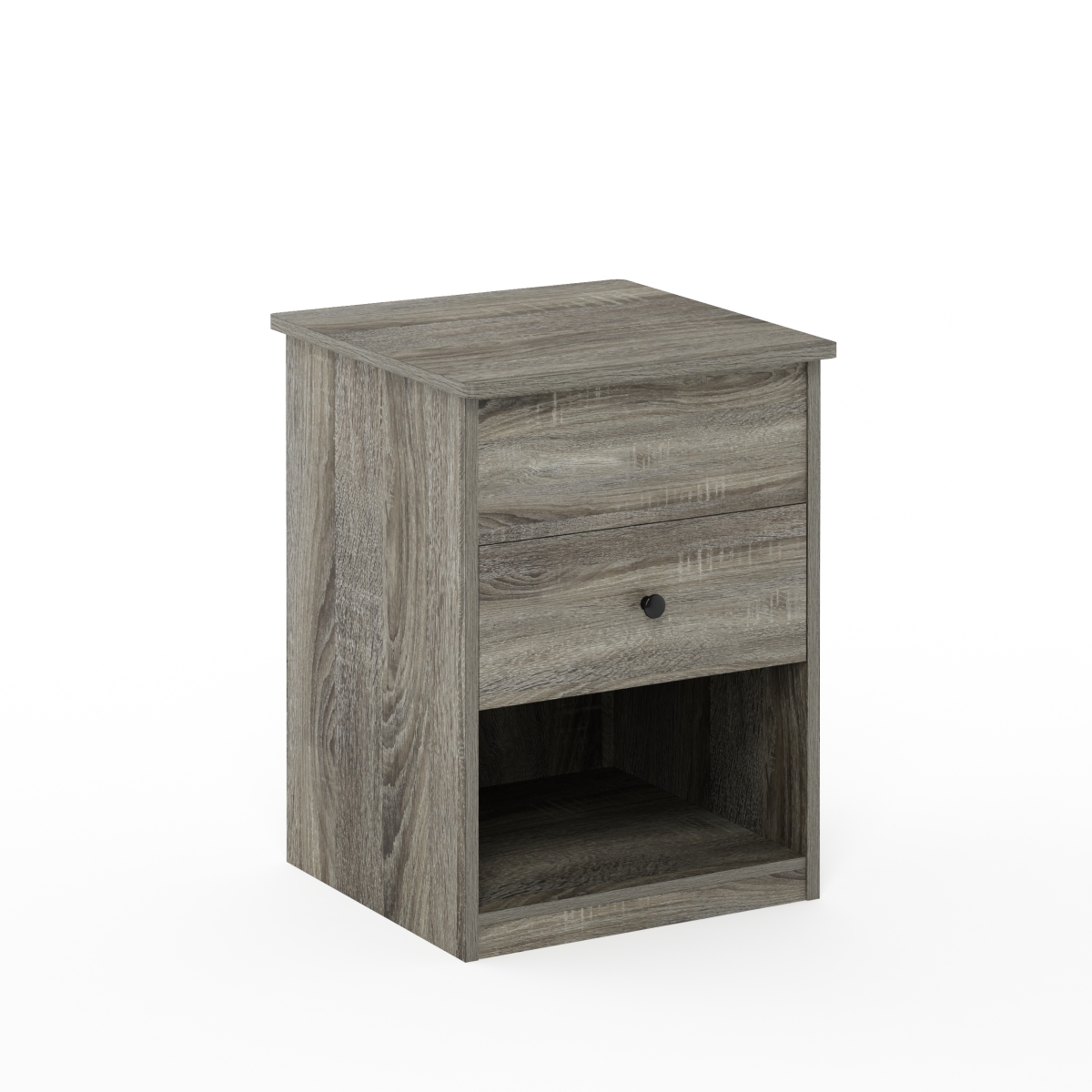 Jensen Lift Top Nightstand, French Oak Grey