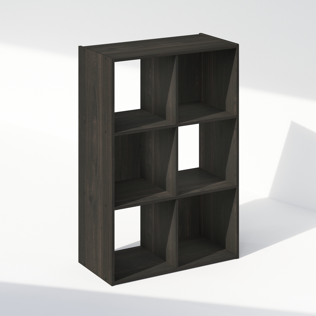 24004EX Pelli Cubic 6-Cube Storage Cabinet, Espresso
