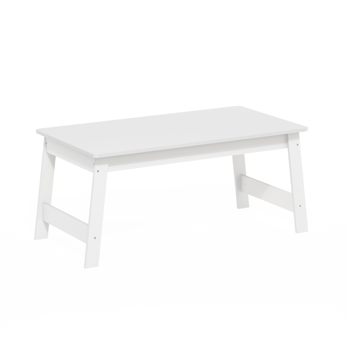 18040WH 15.63 x 35.59 x 19.45 in. Beginning Coffee Table, White