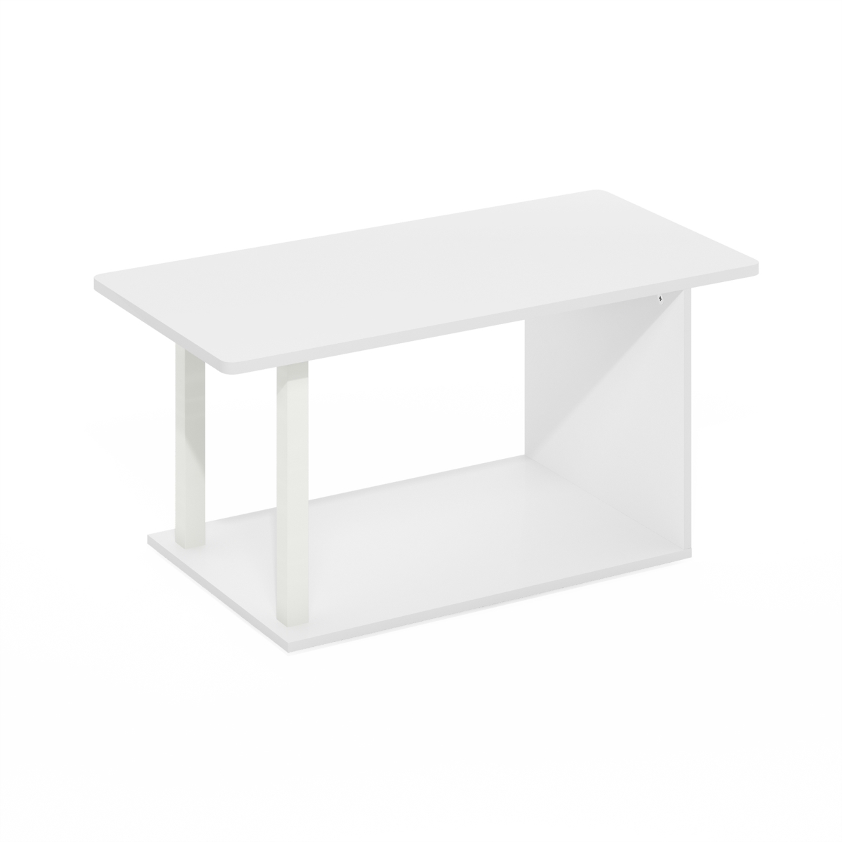 24178WHWH Basic Home Living Coffee Table, White