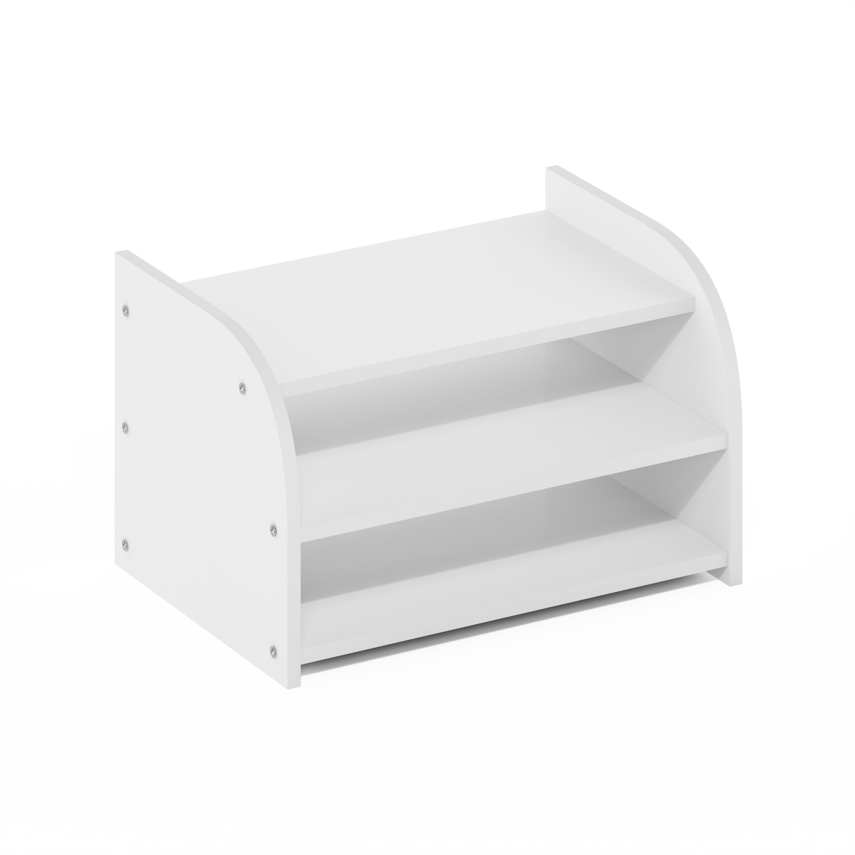 24131WH Classic 3-Tier Desk Top Organizer, White