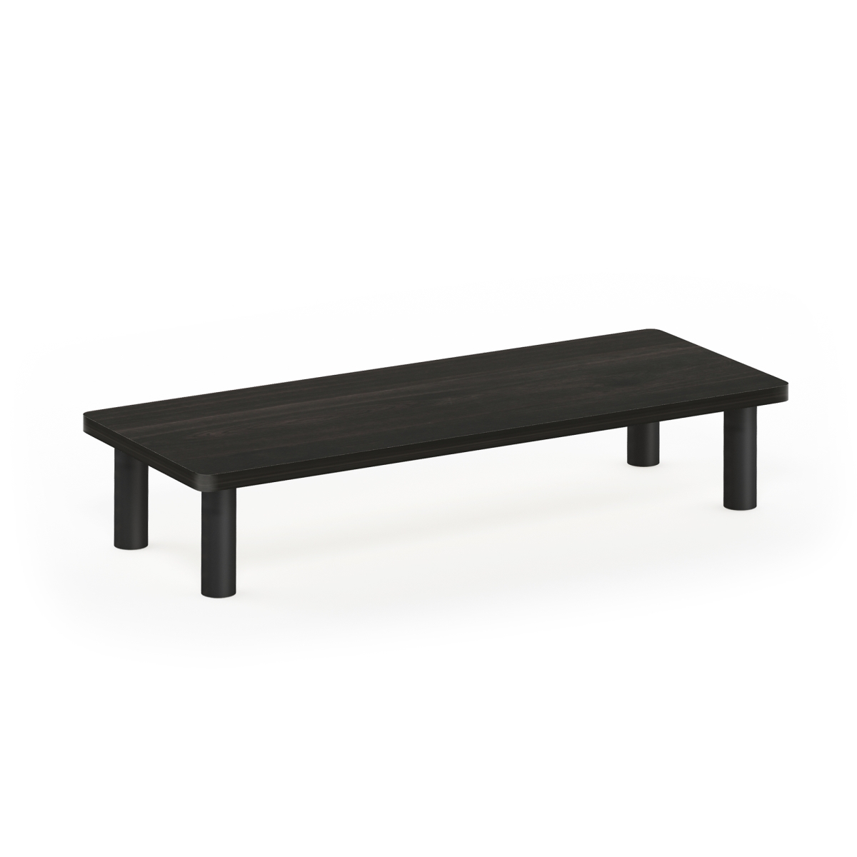 N18131EXBK Turn-N-Tube Computer Monitor Stand for Desk, Espresso & Black
