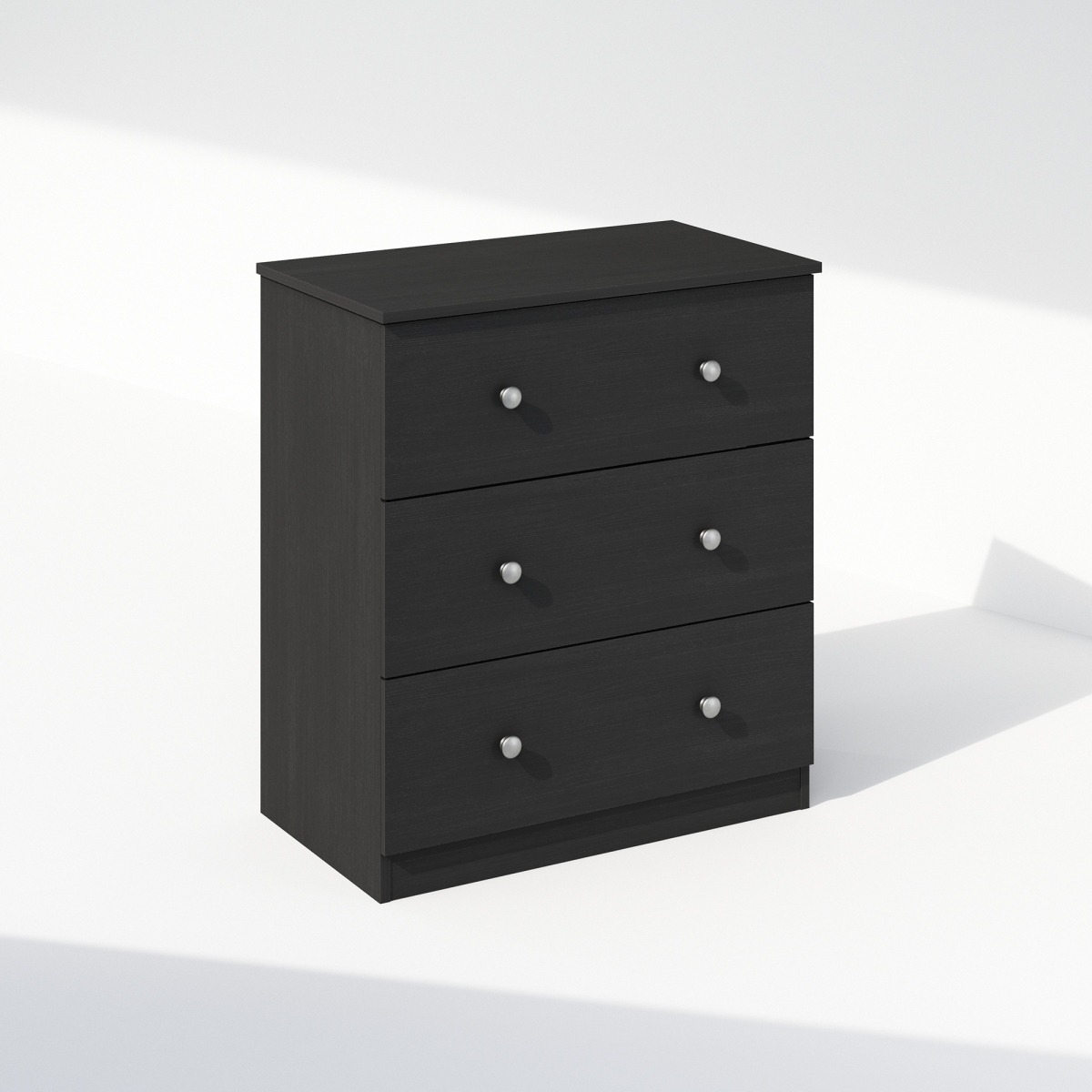 Picture of Furinno NNN19154AM 15.75 x 30.91 x 27.72 in. Hermite 3-Drawer Kitchen & Dining Sideboard Buffet Storage&#44; Americano