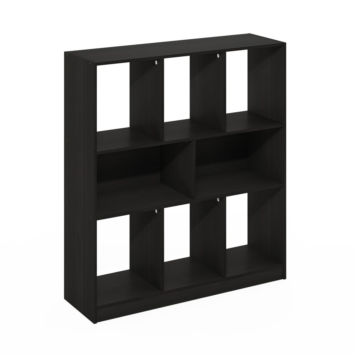 24121EX 35 in. Daly 8-Cube Horizontal Bookcase Storage Organizer, Espresso