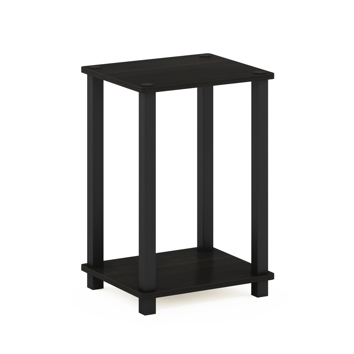 RLN21260BEXBK 19.6 in. Turn-S Simplistic Compact Bedside Table, Espresso Black