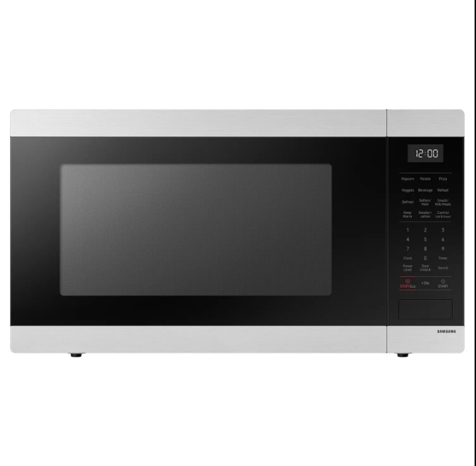Picture of Samsung HH63354 Samsung 1.9 Cu. Ft. Countertop Microwave with Sensor Cooking&#44; Stainless Steel