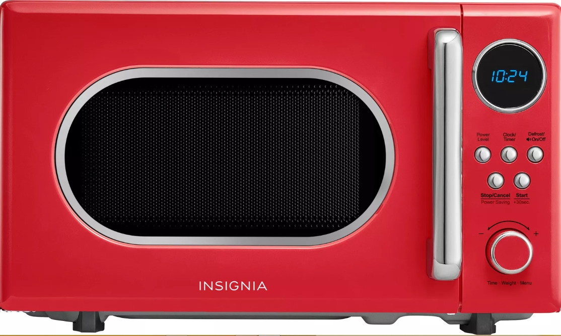 Picture of Insignia RR35622 Insignia- .7 Cu. Ft. Retro Compact Microwave - Red