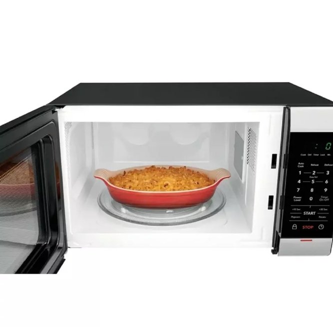 Picture of Frigidaire FG02278 Frigidaire EMW1120 1.1 cu. ft. Countertop Microwave Oven Stainless Steel