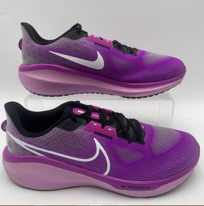 Picture of Nike  NN78339 Mens Size 15 Nike Vomero 17 Hyper Violet White Black Running Shoes FB1309 500