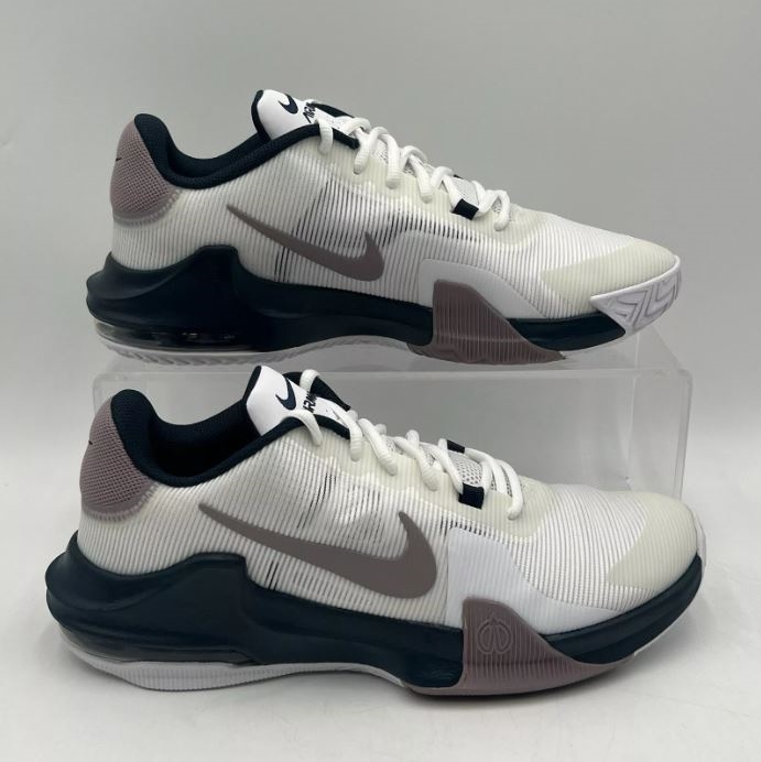 Picture of Nike  BH76455 Men&apos;s Sz 12 Nike Air Max Impact 4 White Violet Ore Running Shoes DM1124 102