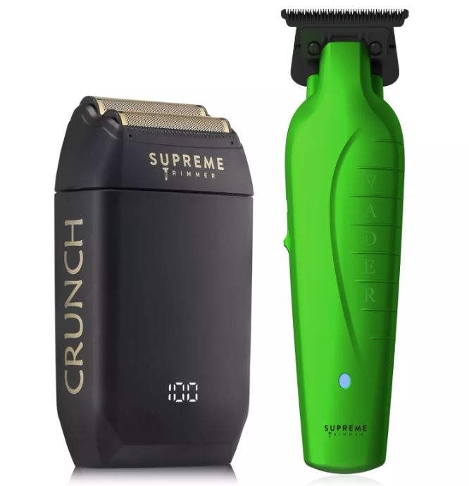Picture of Supreme Trimmer ST56223 Supreme Trimmer Vader Trimmer & Crunch Foil Shaver Set | STF602 + ST3778 ACID