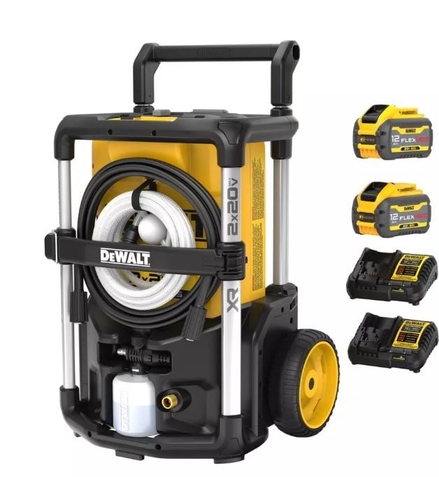 Picture of DeWalt  DD31056 DeWalt DCPW1600Y2 2X20V MAX 1600 PSI Brushless Pressure Washer? Kit (12 Ah)