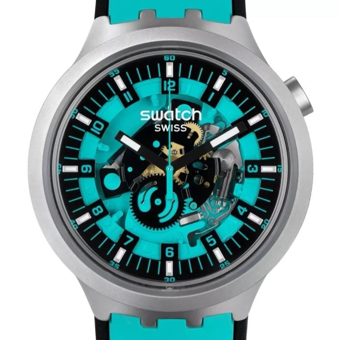 Picture of Swatch SW34441 Swatch Big Bold Irony Quartz Unisex Watch SB07S111