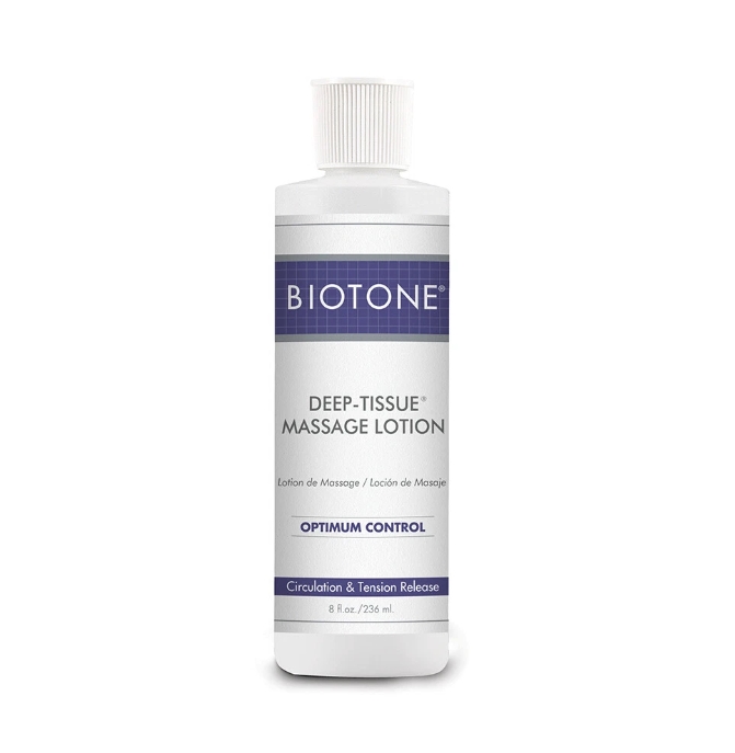 Picture of BIOTONE BI89944 Biotone Deep Tissue Unscented Massage Therapy & Spa Lotion - 8 Ounce Bottle