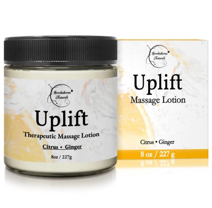 Picture of Brookethorne Naturals BN78466 Uplift Massage Lotion  Massage Cream with Citrus & Ginger Essential Oils
