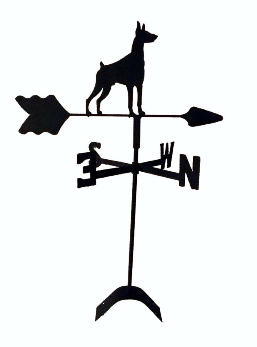 Doberman Pinscher Roof Mount Weathervane