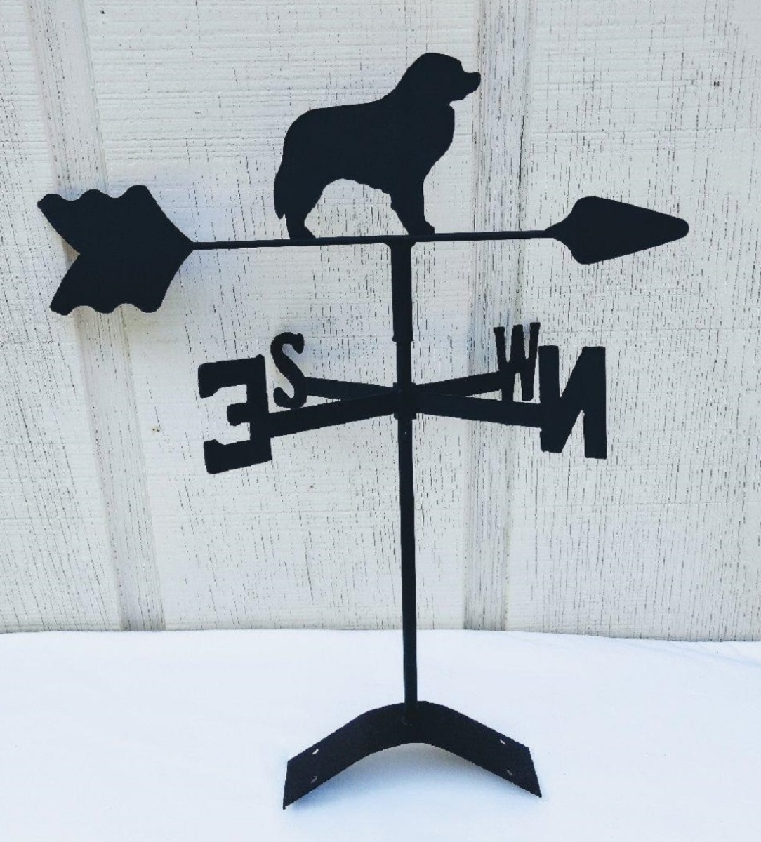 Bernese Mountain Dog Roof Mount Weathervane